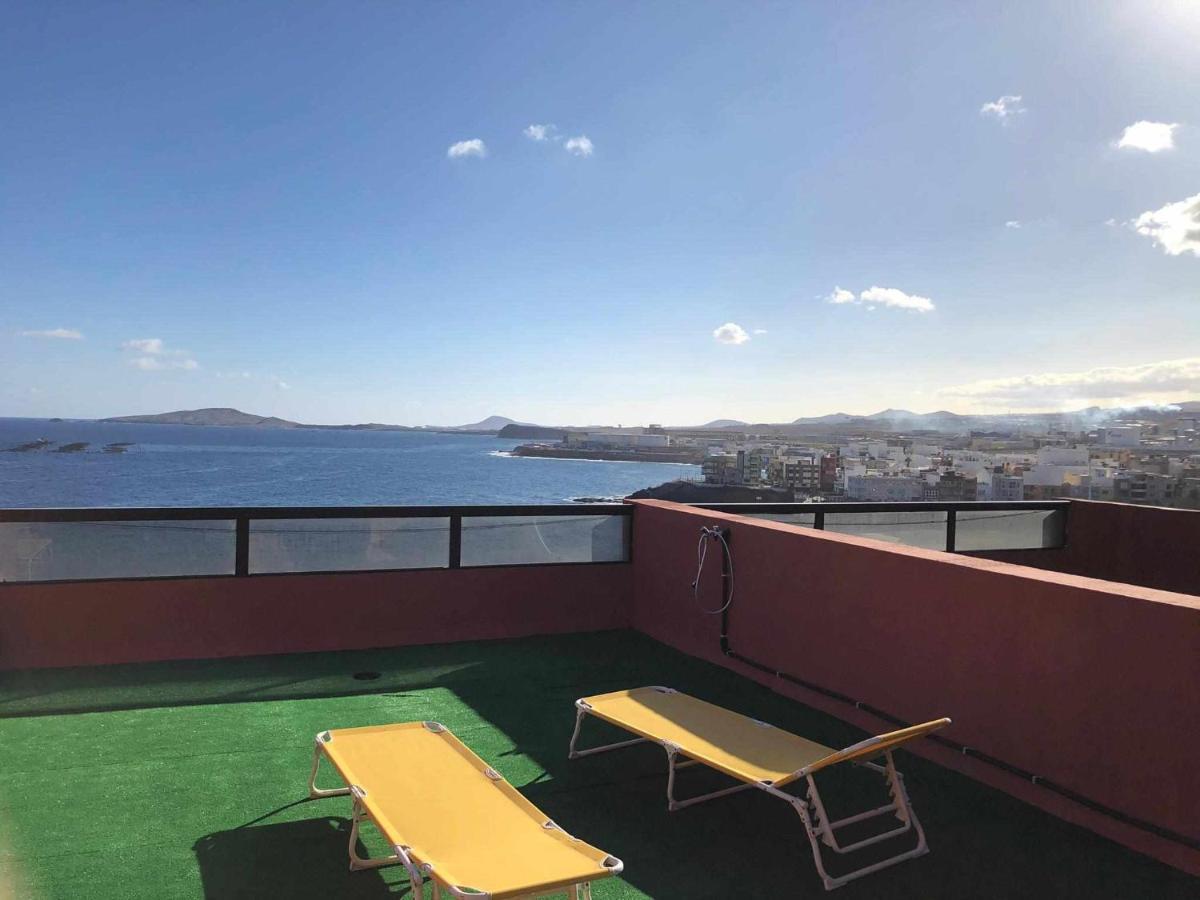 Apartamento Con Preciosas Vistas Al Mar Melenara Luaran gambar